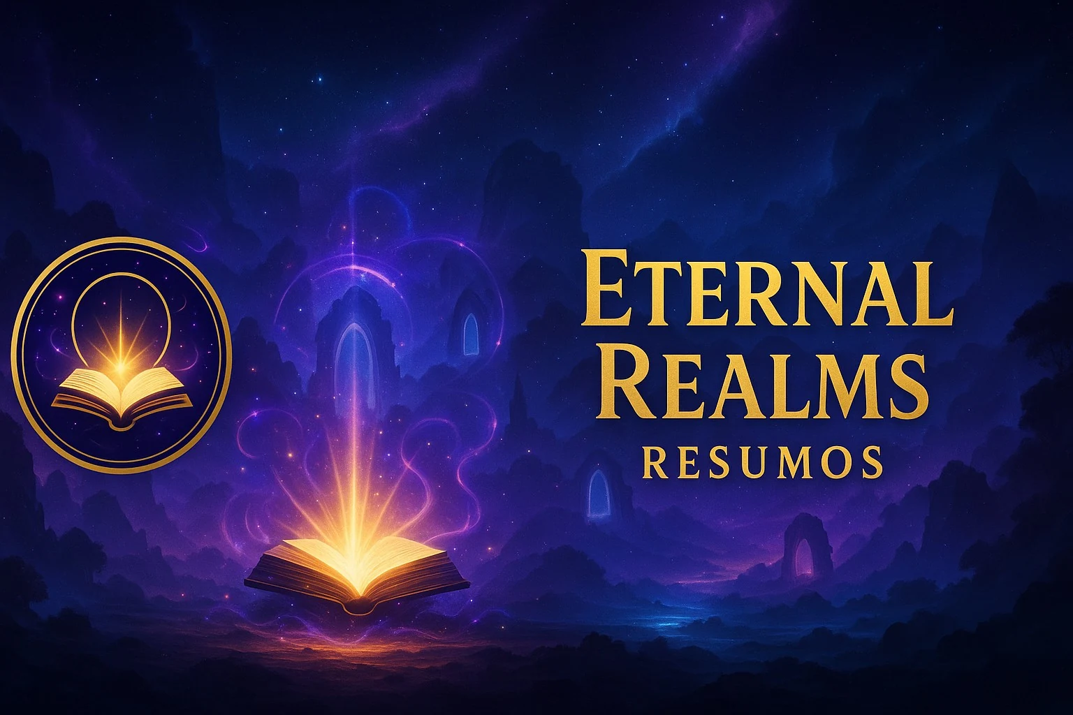 Banner Eternal Realms Resumos